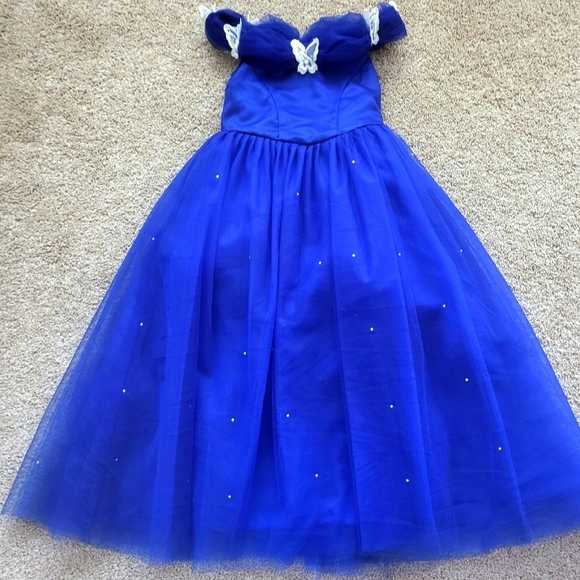 ❤️NWT❤️ COLBALT BLUE GIRLS BALL GOWN - Picture 12 of 12